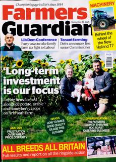 Farmers Guardian Magazine Issue 26/09/2025