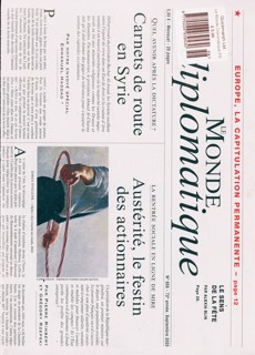 Le Monde Diplomatique Magazine Issue NO 858