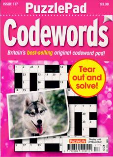 Puzzlelife Ppad Codewords Magazine Issue NO 117