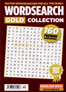 Wordsearch Gold Collection Magazine Issue NO 19