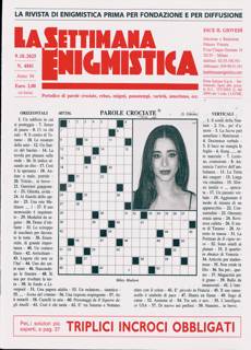 La Settimana Enigmistica Magazine Issue NO 4881