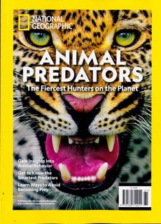 National Geographic Coll Edit Magazine Issue PREDATORS