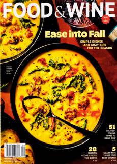 Food & Wine Usa Magazine Issue SEP 25