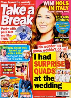 Take A Break Magazine Issue NO 40