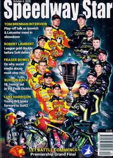Speedway Star Magazine Issue 04/10/2025