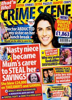 Thats Life Crime Scene Magazine Issue NO 10