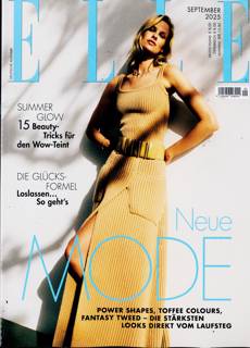 Elle German Magazine Issue SEP 25