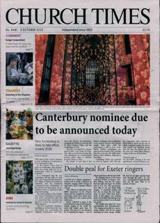 Church Times Magazine Issue 03/10/2025