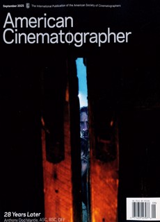 American Cinematographer Magazine Issue SEP 25