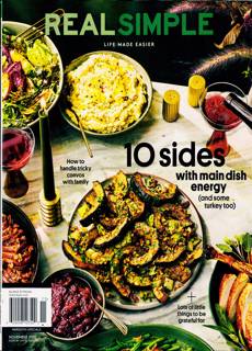Real Simple Magazine Issue NOV 25