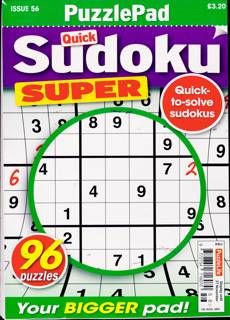 Puzzlelife Sudoku Super Magazine Issue NO 56
