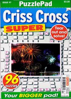 Puzzlelife Criss Cross Super Magazine Issue NO 97