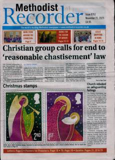 Methodist Recorder Magazine Issue 21/11/2025