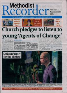 Methodist Recorder Magazine Issue 14/11/2025