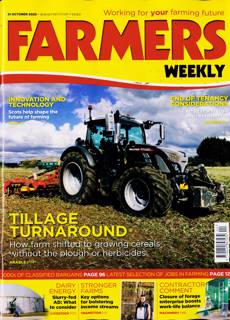 Farmers Weekly Magazine Issue 31/10/2025