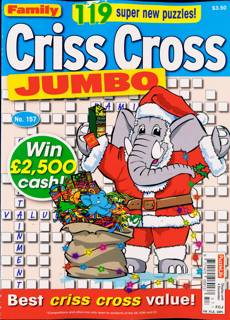 Family Criss Cross Jumbo Magazine Issue NO 157