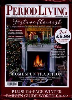 Period Living Magazine Issue DEC 25