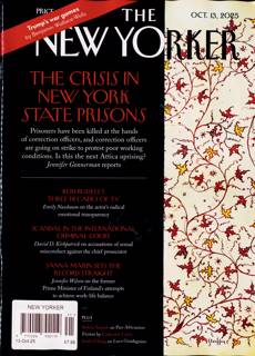 New Yorker Magazine Issue 13/10/2025