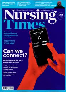 Nursing Times Magazine Issue OCT 25
