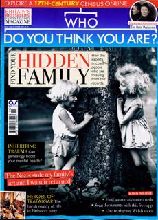 Who Do You Think You Are Magazine Issue NOV 25