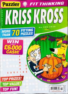 Puzzler Kriss Kross Magazine Issue NO 305