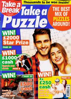 Take A Break Take A Puzzle Magazine Issue NO 11