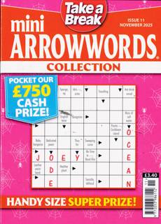 Tab Mini Arrowwords Coll  Magazine Issue NO 11