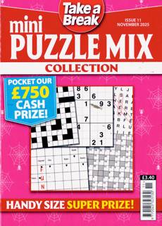 Tab Mini Puzzle Mix Coll Magazine Issue NO 11