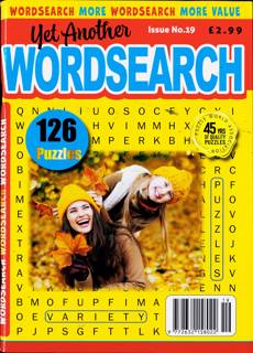 Yet Another Wordsearch Mag Magazine Issue NO 19
