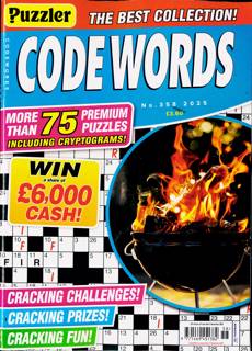 Puzzler Codewords Magazine Issue NO 358