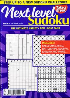 Tab Next Level Sudoku Magazine Issue NO 8