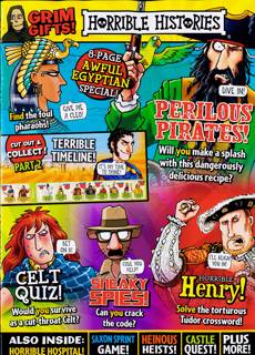 Horrible Histories Magazine Issue NO 125