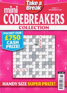 Tab Mini Codebreakers Coll Magazine Issue NO 11