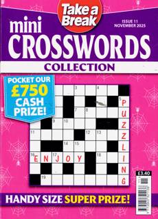 Tab Mini Crossword Coll Magazine Issue NO 11
