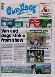 Our Dogs Magazine Issue 05/09/2025