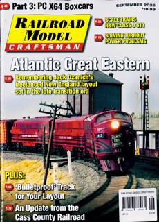 Railroad Model Craftsman Magazine Issue SEP 25