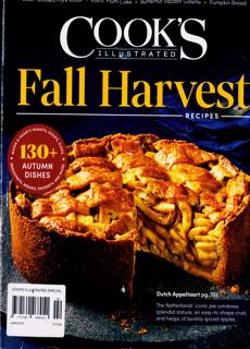 Cook Illustrated Special Magazine Issue HARVEST