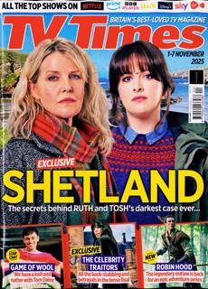Tv Times England Magazine Issue 01/11/2025