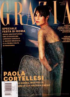 Grazia Italian Wkly Magazine Issue NO 45
