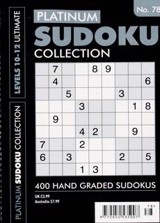 Sudoku Platinum Collection Magazine Issue NO 78
