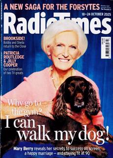 Radio Times England Magazine Issue 18/10/2025