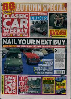 Classic Car Weekly Magazine Issue 15/10/2025