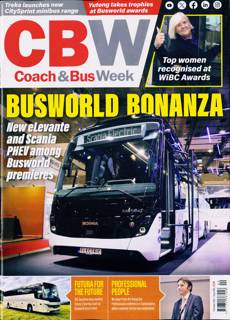 Coach And Bus Week Magazine Issue NO 1700