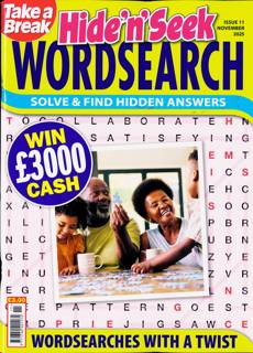 Take A Break Hide & Seek  Magazine Issue NO 11