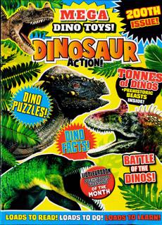 Dinosaur Action Magazine Issue NO 200