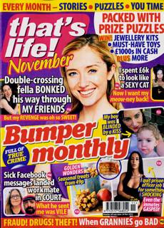 Thats Life Monthly Magazine Issue NOV 25