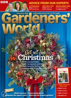 Bbc Gardeners World Magazine Issue NOV 25