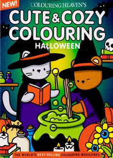 Colouring Heaven Cute Cozy Magazine Issue HALLOWEEN