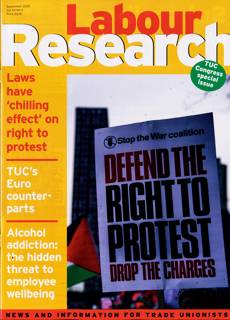 Labour Research Magazine Issue SEP 25