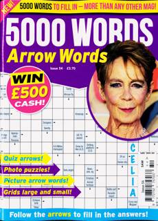 5000 Words Arrowwords Magazine Issue NO 54